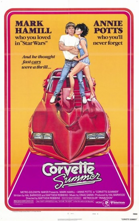Corvette Summer Movie Poster - 11 x 17 in.