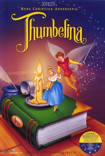 Thumbelina Movie Poster - 11 x 17 in.