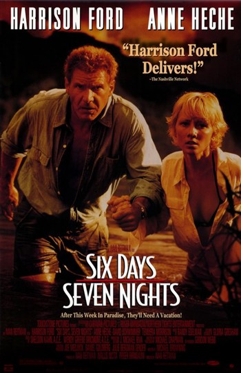 MOV210450 Six Days Seven Nights Movie Poster - 11 x 17 in.