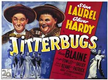 Jitterbugs Movie Poster - 17 x 11 in.