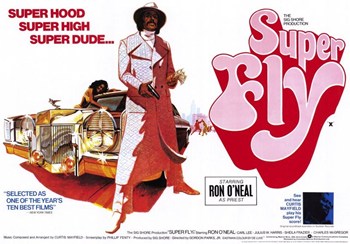 Superfly Movie Poster - 17 x 11 in.