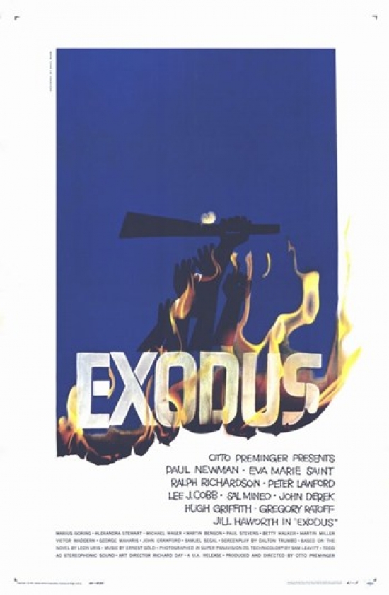Exodus Movie Poster - 11 x 17 in.