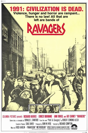 Ravagers Movie Poster - 11 x 17 in.