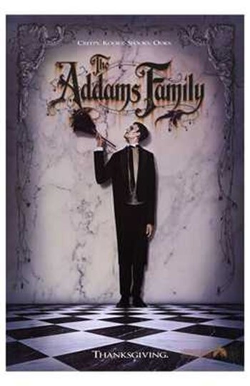 MOV220368 The Addams Family Movie Poster - 11 x 17 in -  Posterazzi