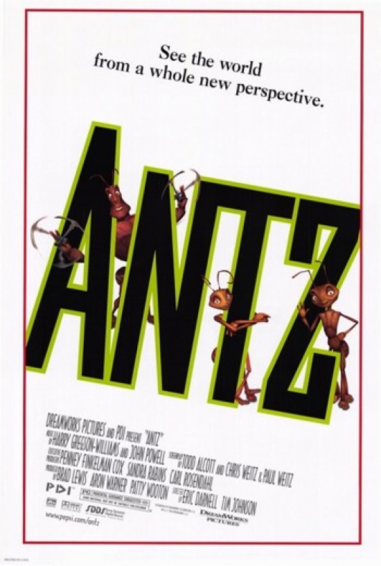 Antz Movie Poster - 11 x 17 in.