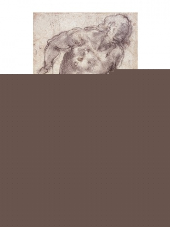 Figure Study Poster Print by Michelangelo Buonarroti - 24 x 36 in. - Large