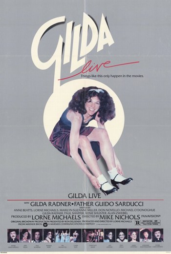 Gilda Live Movie Poster - 11 x 17 in.