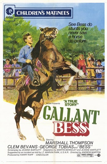 Gallant Bess Movie Poster - 11 x 17 in.