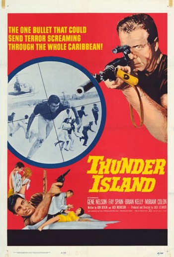 Thunder Island Movie Poster - 11 x 17 in.