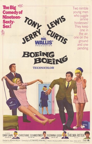 Boeing Boeing Movie Poster - 11 x 17 in.