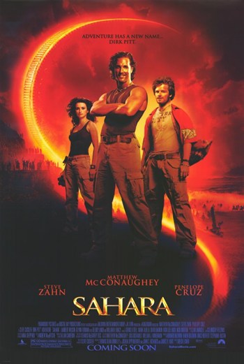 Sahara Movie Poster - 11 x 17 in.
