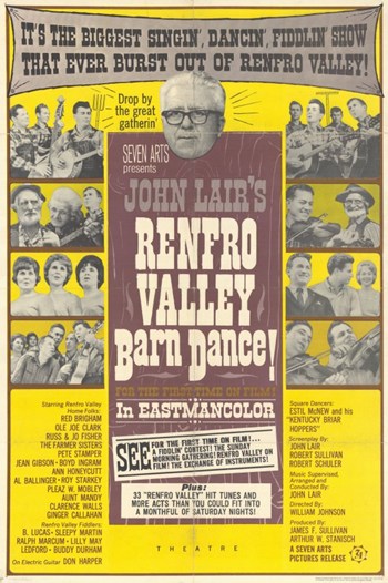 Renfro Valley Barn Dance Movie Poster - 11 x 17 in.
