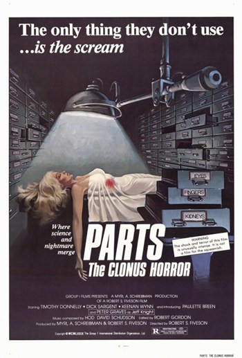 The Clonus Horror Movie Poster - 11 x 17 in.