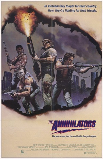 MOV249761 Annihilators Movie Poster - 11 x 17 in.