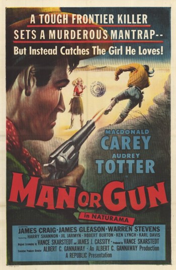 Man or Gun Movie Poster - 11 x 17 in.