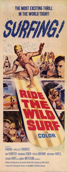 MOV250041 Ride the Wild Surf Movie Poster - 11 x 17 in -  Posterazzi