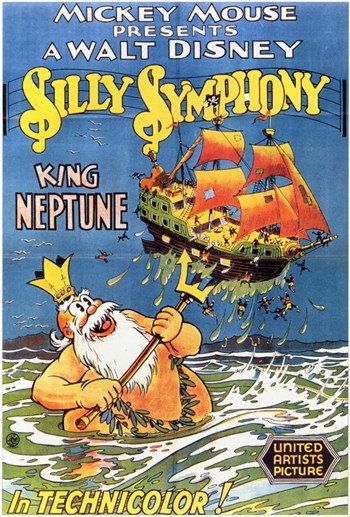 King Neptune Movie Poster - 11 x 17 in.