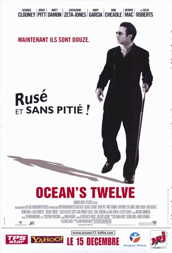 Oceans Twelve Movie Poster - 11 x 17 in.