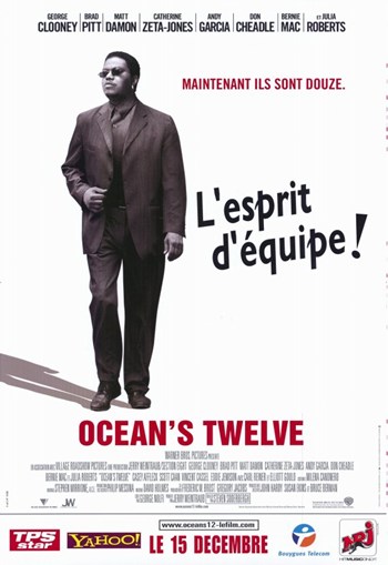 Oceans Twelve Movie Poster - 11 x 17 in.