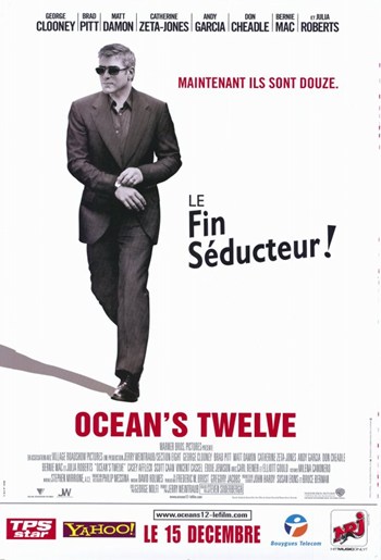 Oceans Twelve Movie Poster - 11 x 17 in.