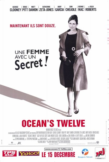 Oceans Twelve Movie Poster - 11 x 17 in.