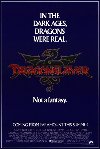 Dragonslayer Movie Poster - 11 x 17 in.