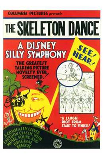 Skeleton Dance Movie Poster - 11 x 17 in.