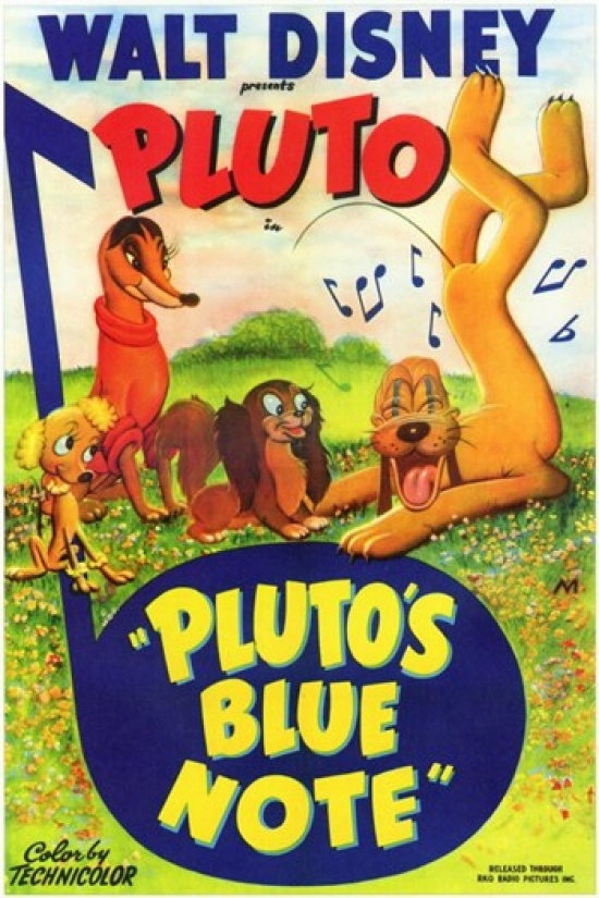 Plutos Blue Note Movie Poster - 11 x 17 in.