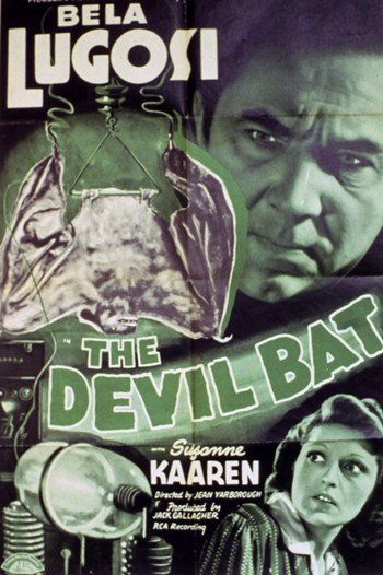 The Devil Bat Movie Poster - 11 x 17 in.
