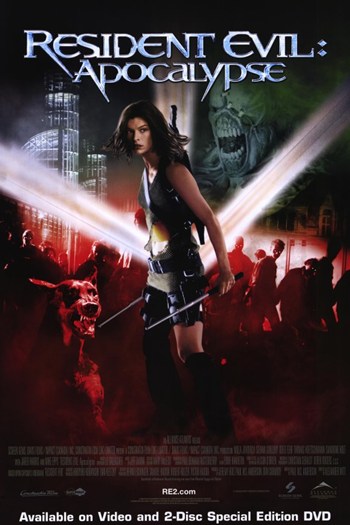 Resident Evil Apocalypse Movie Poster - 11 x 17 in.
