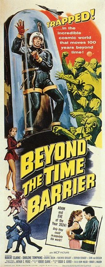 MOV251920 Beyond the Time Barrier Movie Poster - 11 x 17 in.