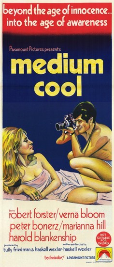 Medium Cool Movie Poster - 11 x 17 in.