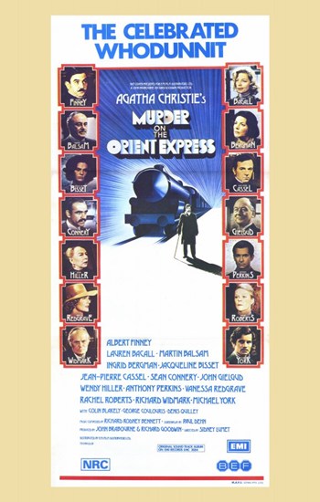 Murder on the Orient Express Movie Poster - 11 x 17 in.