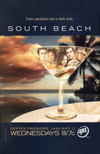 South Beach Movie Poster - 11 x 17 in.