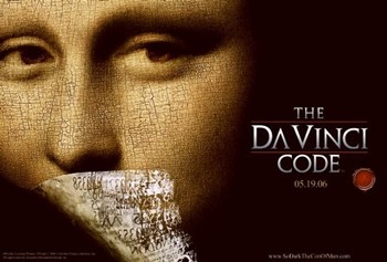 The Da Vinci Code Movie Poster - 17 x 11 in.