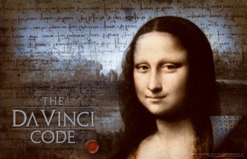 The Da Vinci Code Movie Poster - 17 x 11 in.