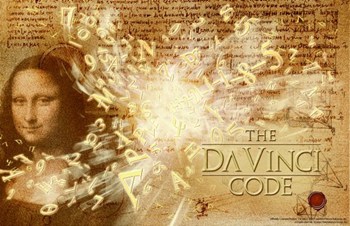 The Da Vinci Code Movie Poster - 17 x 11 in.