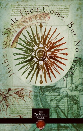 The Da Vinci Code Movie Poster - 11 x 17 in.