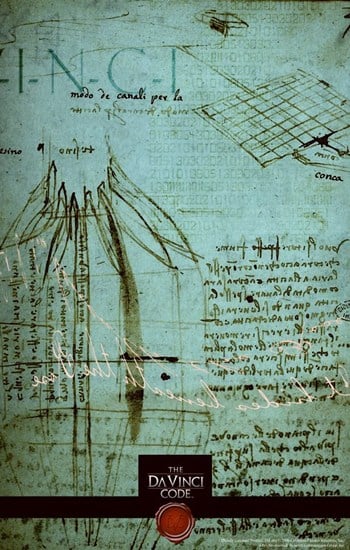 MOV340494 The Da Vinci Code Movie Poster - 11 x 17 in.