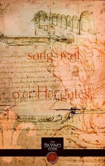 The Da Vinci Code Movie Poster - 11 x 17 in.
