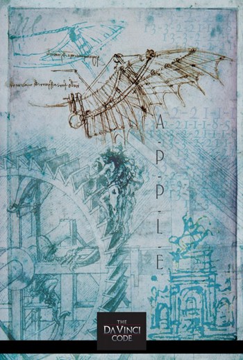 The Da Vinci Code Movie Poster - 11 x 17 in.