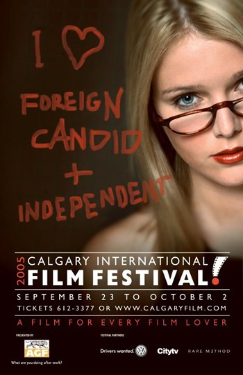 Calgary International Film Festival Movie Poster  11 x 17 in