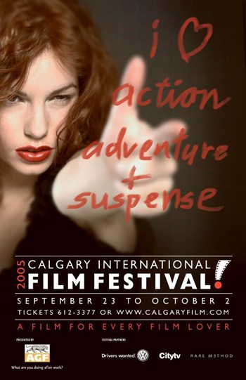 Calgary International Film Festival Movie Poster  11 x 17 in