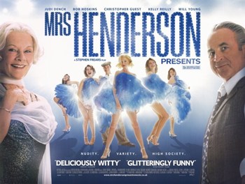 Mrs. Henderson Presents Movie Poster - 17 x 11 in.