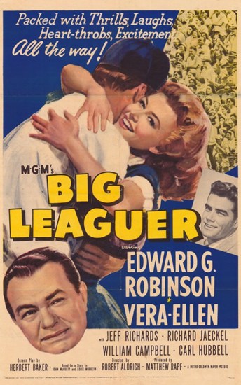 Big Leaguer Movie Poster - 11 x 17 in.