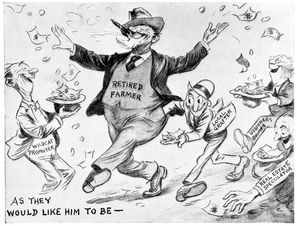 Comic Strip in Country Gentleman Agricultural Magazine From The Early 20th Century Poster Print - 17 x 13 in.