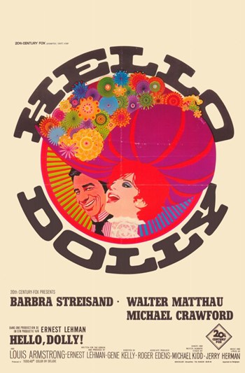 Hello Dolly Movie Poster - 11 x 17 in.