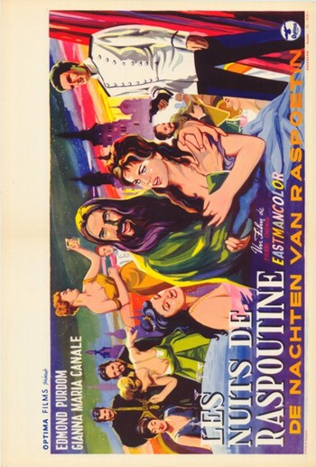 The Nights of Rasputin Movie Poster - 11 x 17 in.