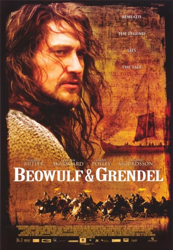 Beowulf & Grendel Movie Poster - 11 x 17 in.