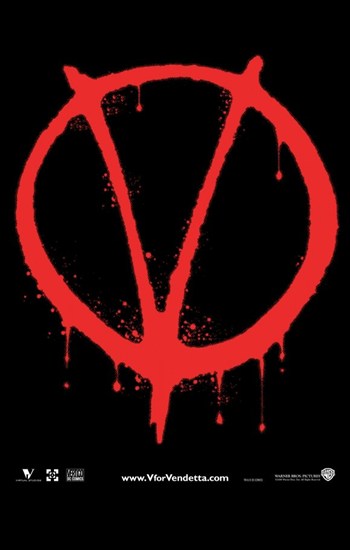 V for Vendetta Movie Poster - 11 x 17 in.